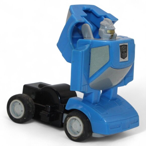 Vintage Transformers G1 Freeway 1985 Blue Mini Autobot Car/Robot Collectible Toy - Picture 5 of 9